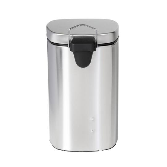 6 Pack: Honey Can Do 12L Stainless Steel Step Trash Can